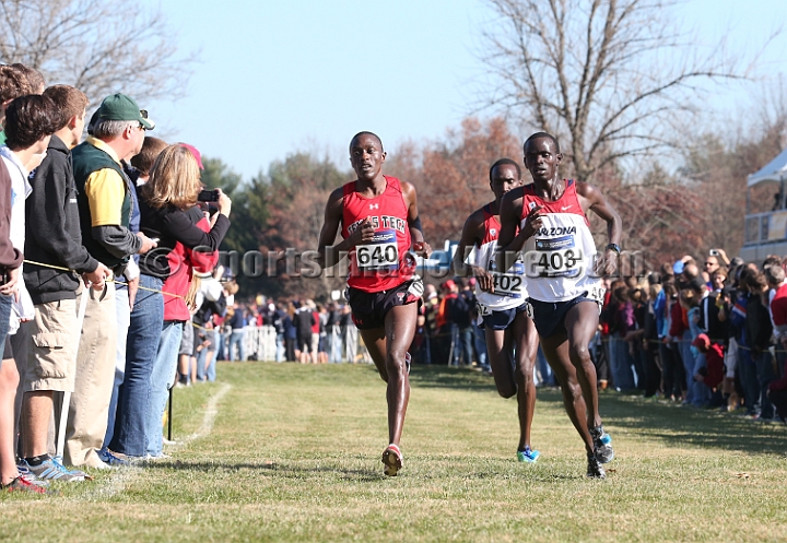 2012NCAA XC-135.JPG - 2012 NCAA D1 Cross Country Championships, November 17, 2012, held in Louisville, KY.